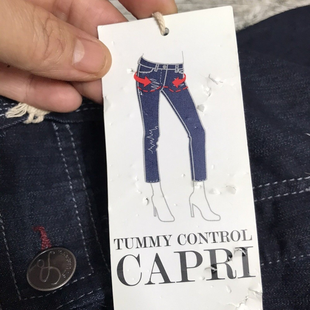 Style & Co. tummy control capri size 12 - Picture 7 of 10